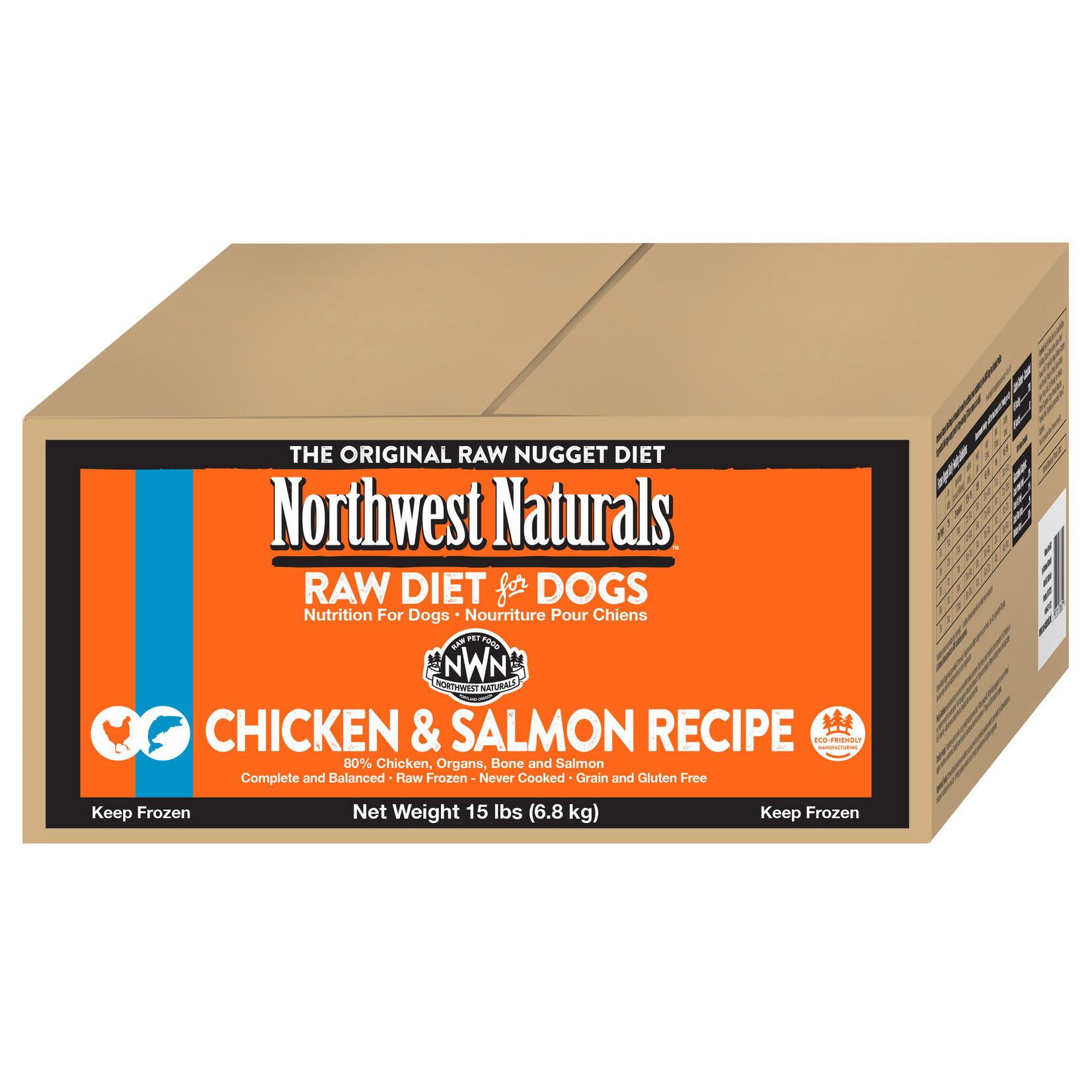 Northwest Naturals Northwest Naturals Nuggets Raw Diet for Dogs - Chicken & Salmon Recipe