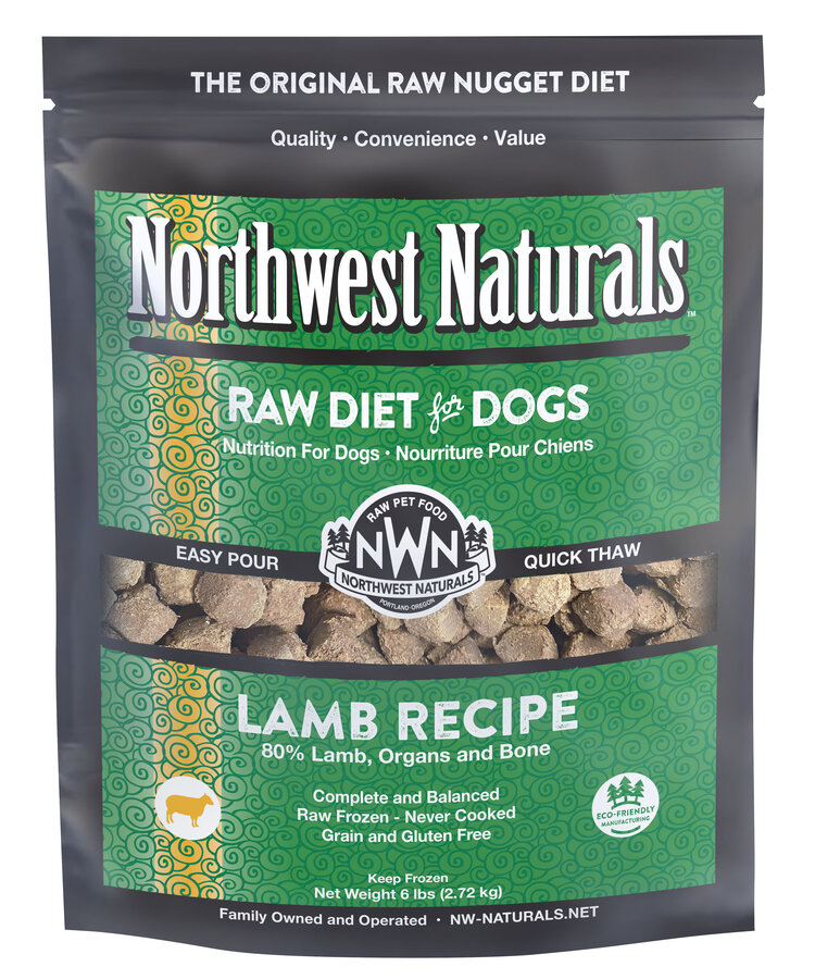 Northwest Naturals Northwest Naturals Nuggets Raw Diet for Dogs - Lamb Recipe