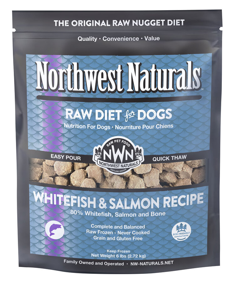 Northwest Naturals Northwest Naturals Nuggets Raw Diet for Dogs - Whitefish & Salmon Recipe