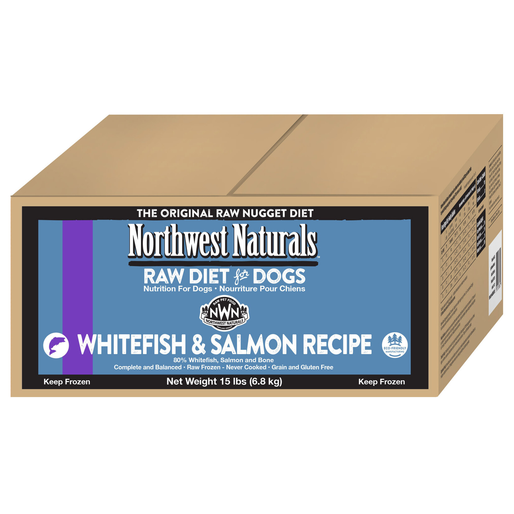 Northwest Naturals Northwest Naturals Nuggets Raw Diet for Dogs - Whitefish & Salmon Recipe