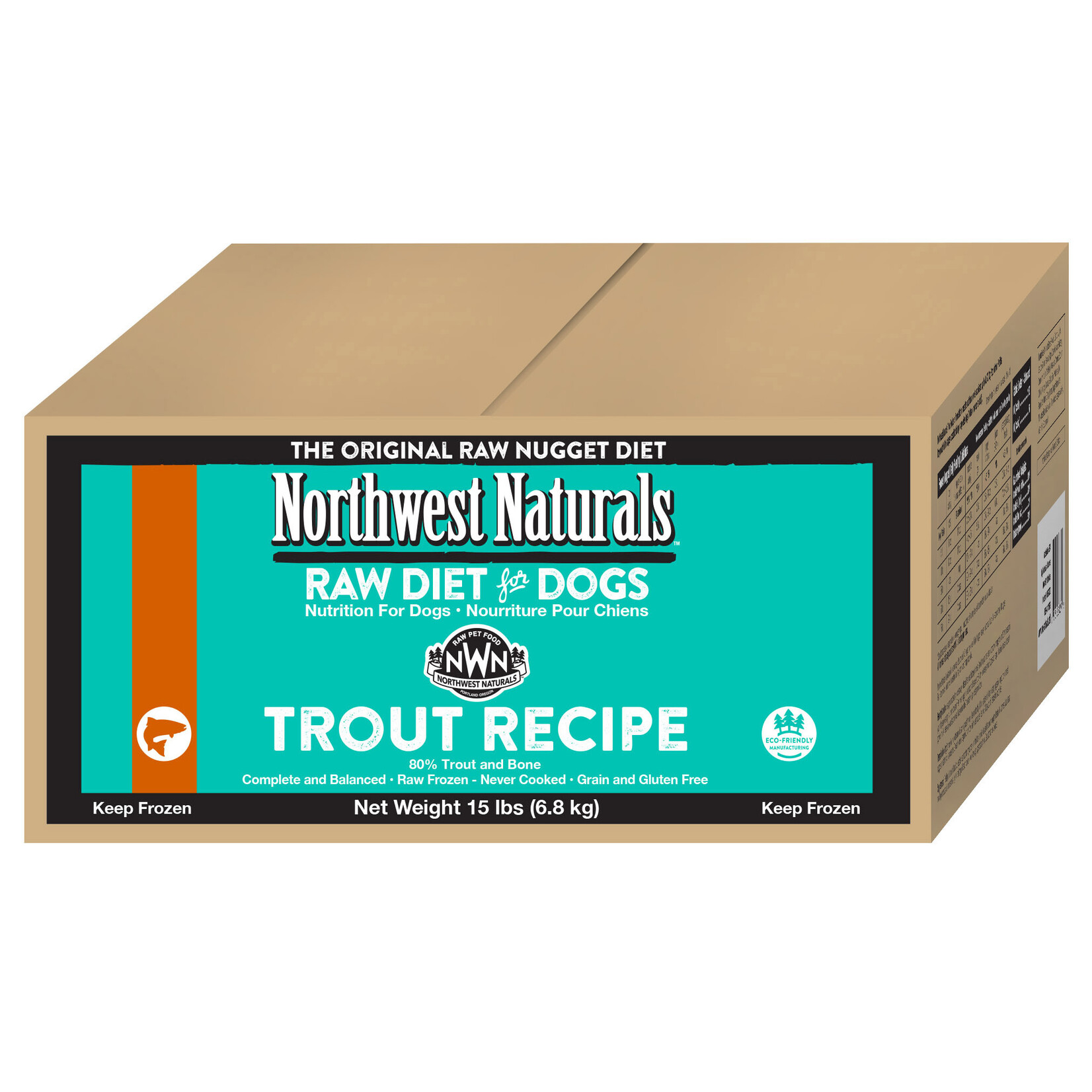Northwest Naturals Northwest Naturals Nuggets Raw Diet for Dogs - Trout Recipe