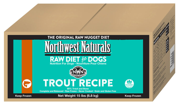 Northwest Naturals Northwest Naturals Nuggets Raw Diet for Dogs - Trout Recipe