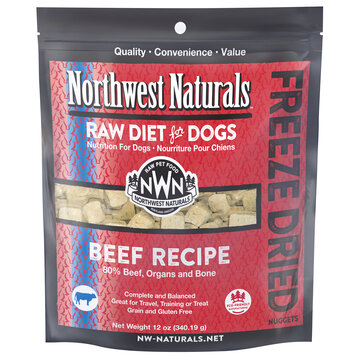 Northwest Naturals Northwest Naturals Raw Diet for Dogs - Freeze Dried Beef Recipe