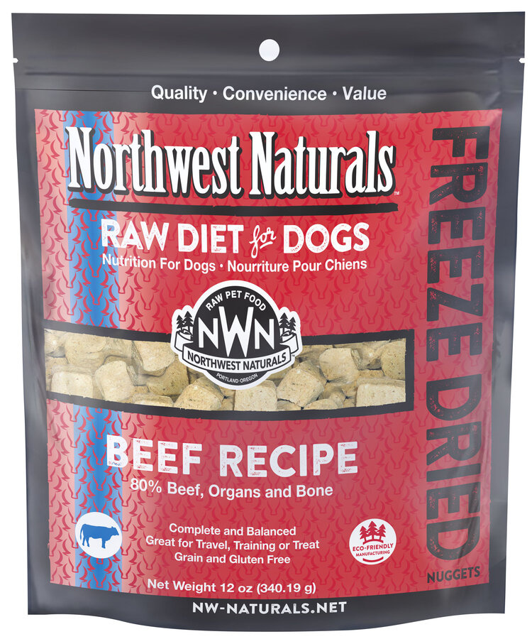 Northwest Naturals Northwest Naturals Raw Diet for Dogs - Freeze Dried Beef Recipe