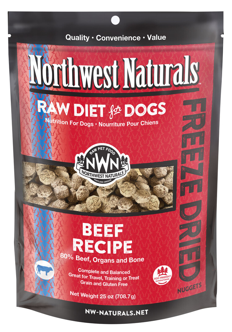 Northwest Naturals Northwest Naturals Raw Diet for Dogs - Freeze Dried Beef Recipe