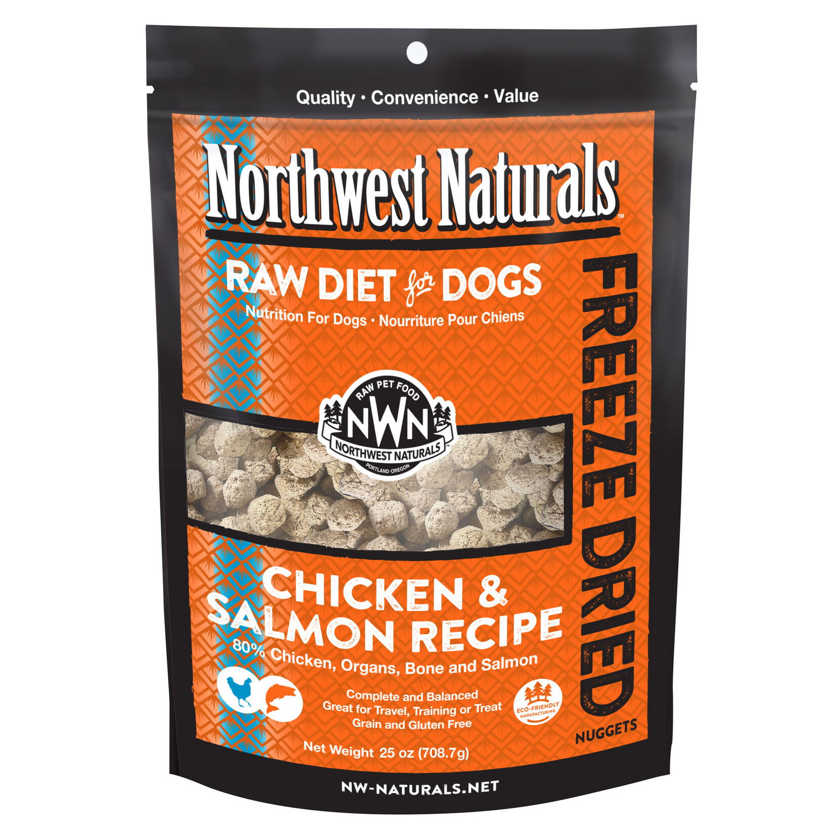 Northwest Naturals Northwest Naturals Raw Diet for Dogs - Freeze Dried Chicken & Salmon Recipe