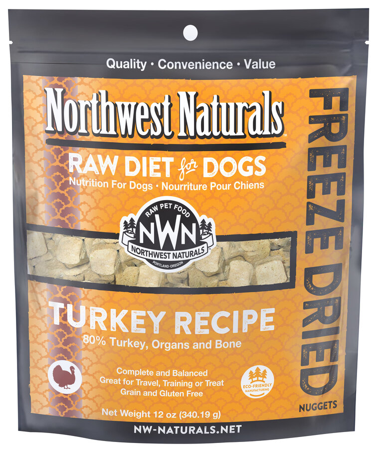 Northwest Naturals Northwest Naturals Raw Diet for Dogs - Freeze Dried Turkey Recipe