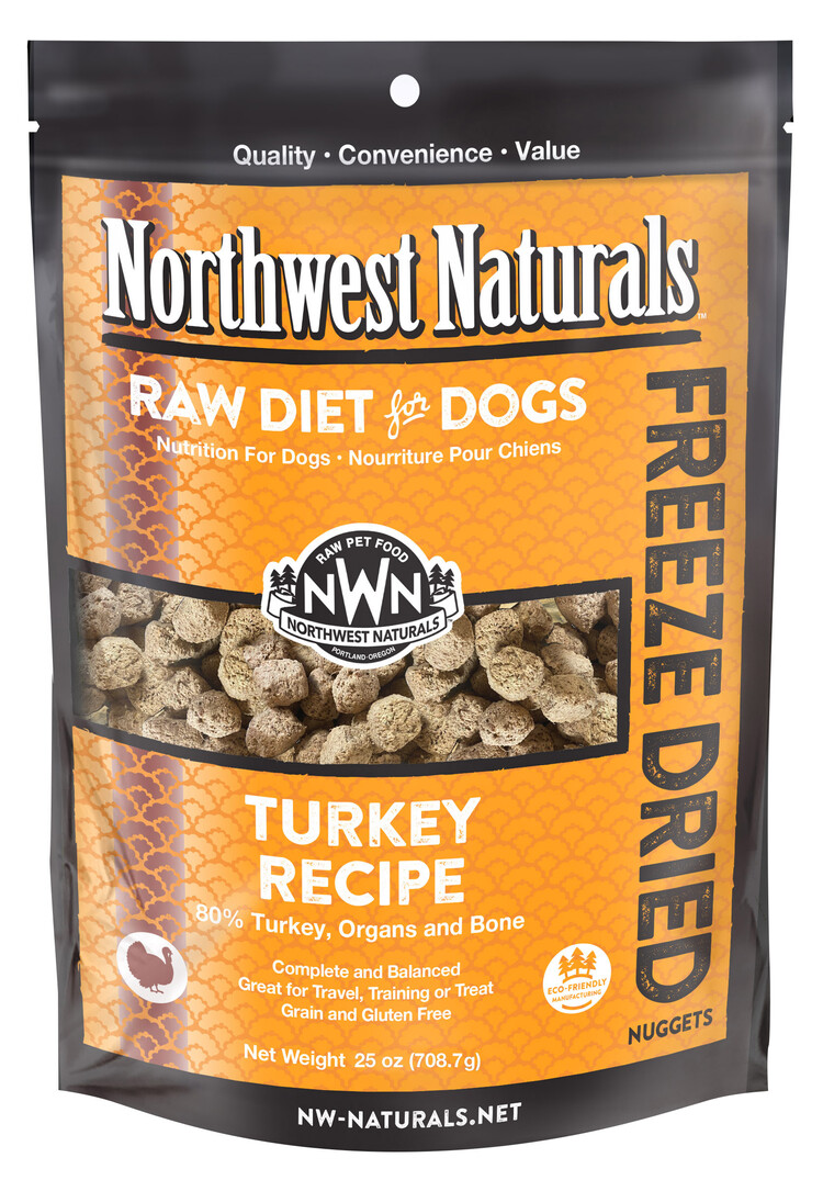 Northwest Naturals Northwest Naturals Raw Diet for Dogs - Freeze Dried Turkey Recipe