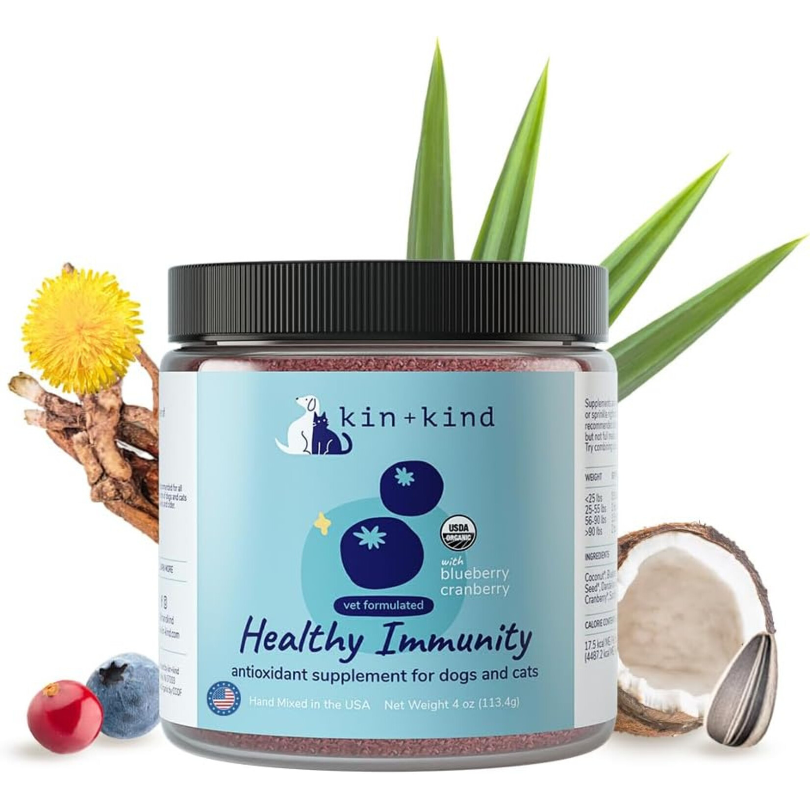 kin+kind kin+kind Organic Healthy Immunity Supplement