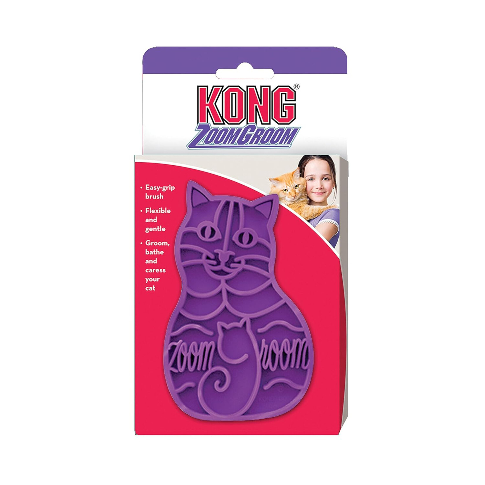 KONG Company KONG ZoomGroom Cat Brush