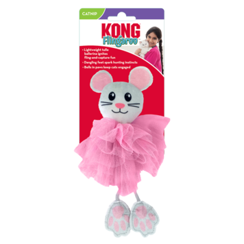 KONG Company KONG Flingaroo - Tutu Cat Toy (Assorted)