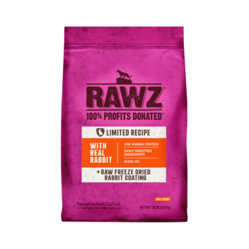Rawz Natural Pet Food Rawz Natural Pet Food Limited Recipe with Real Rabbit Cat Food