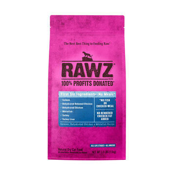 Rawz Natural Pet Food Rawz Natural Pet Food Salmon, Dehydrated Chicken & Whitefish Recipe Cat Food
