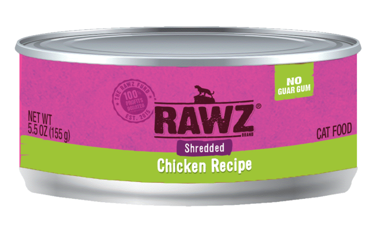 Rawz Natural Pet Food Rawz Natural Pet Food Shredded - Chicken Recipe Cat Food