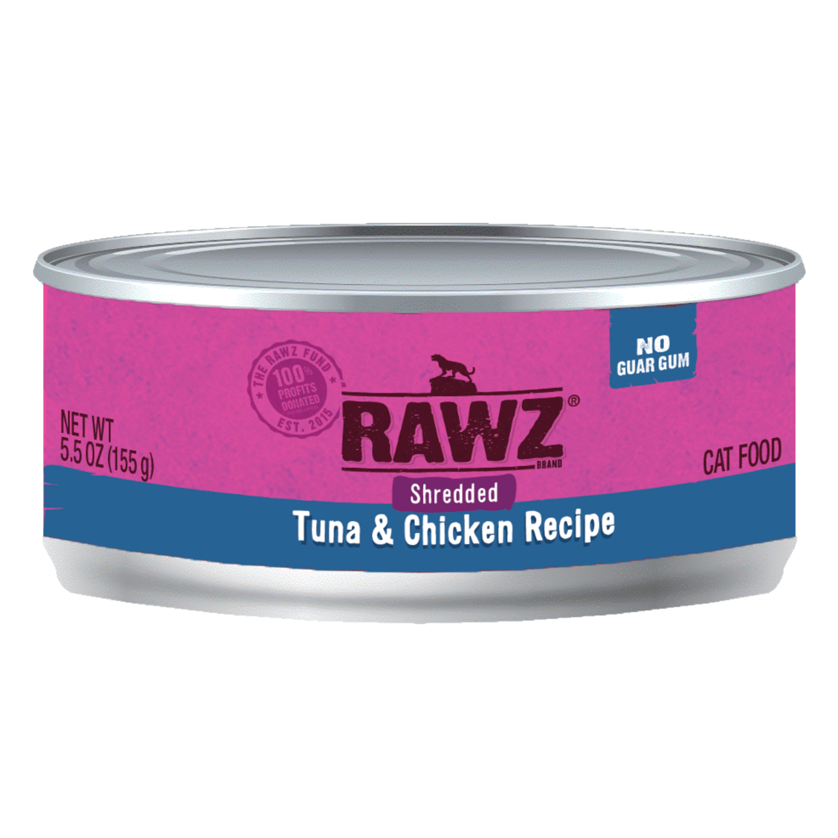 Rawz Natural Pet Food Rawz Natural Pet Food Shredded - Tuna & Chicken Recipe Cat Food