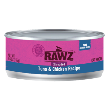 Rawz Natural Pet Food Rawz Natural Pet Food Shredded - Tuna & Chicken Recipe Cat Food