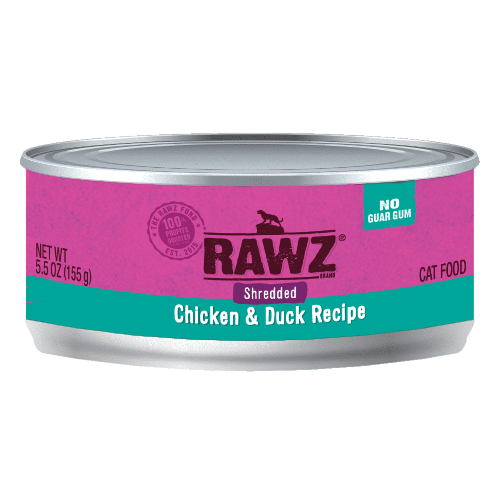Rawz Natural Pet Food Rawz Natural Pet Food Shredded - Chicken & Duck Recipe Cat Food