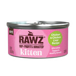 Rawz Natural Pet Food Rawz Natural Pet Food Kitten - Chicken & Chicken Liver Pâté Recipe Cat Food