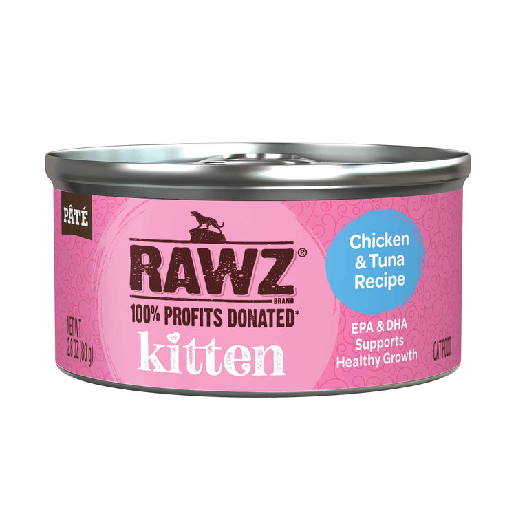 Rawz Natural Pet Food Rawz Natural Pet Food Kitten - Chicken & Tuna Pâté Recipe Cat Food