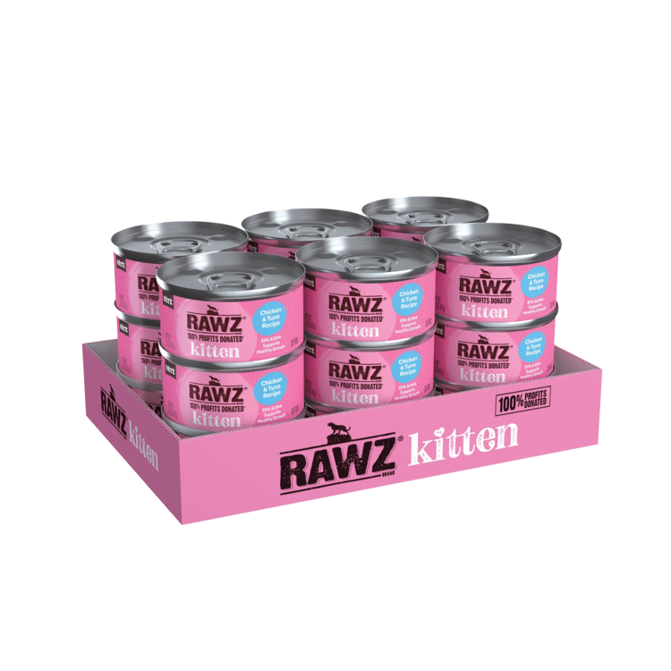 Rawz Natural Pet Food Rawz Natural Pet Food Kitten - Chicken & Tuna Pâté Recipe Cat Food