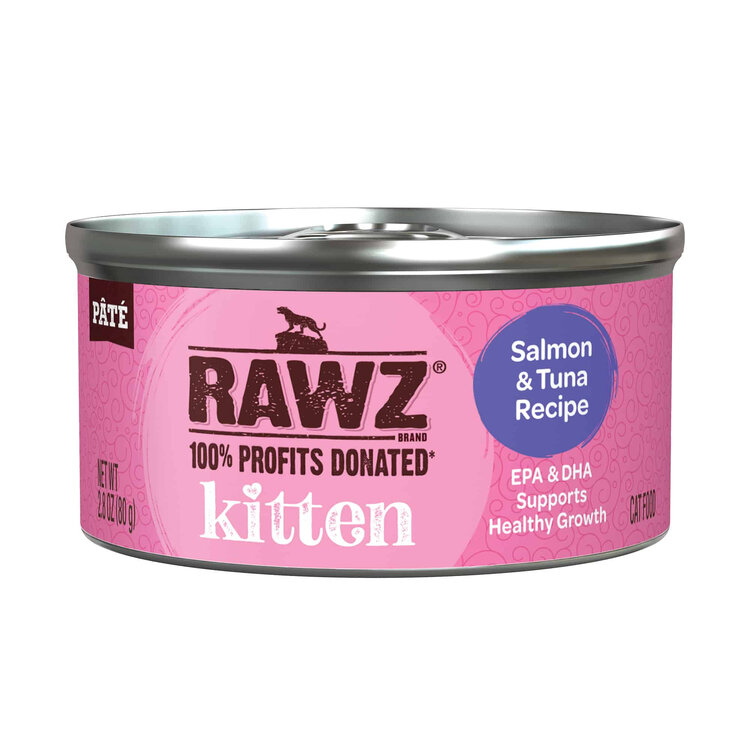 Rawz Natural Pet Food Rawz Natural Pet Food Kitten - Salmon & Tuna Pâté Recipe Cat Food