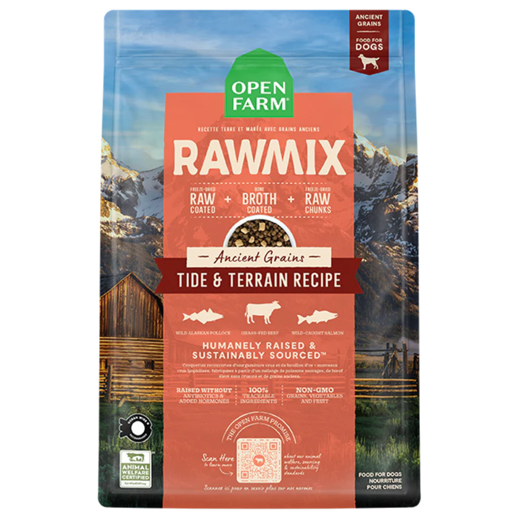Open Farm Open Farm RawMix - Tide & Terrain Ancient Grains Recipe for Dogs