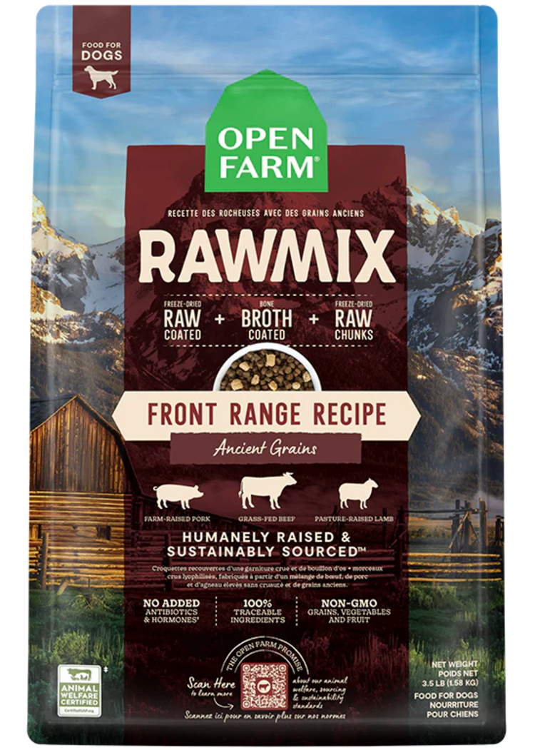 Open Farm Open Farm RawMix - Front Range Ancient Grains Recipe for Dogs