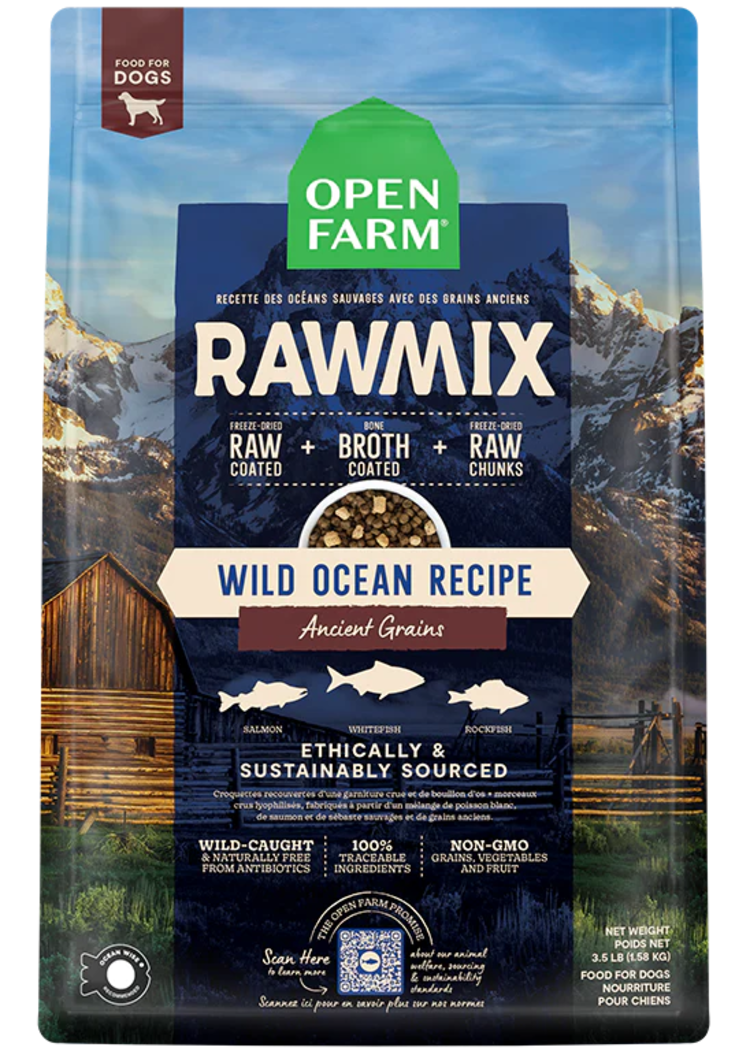 Open Farm Open Farm RawMix - Wild Ocean Ancient Grains Recipe for Dogs