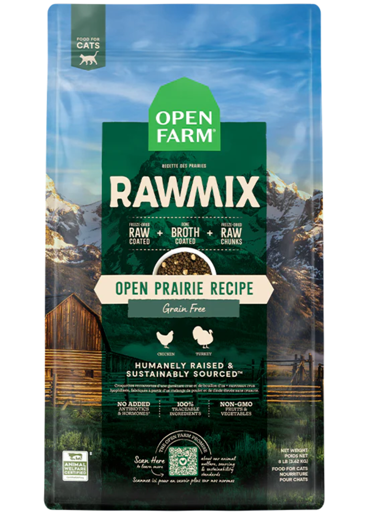 Open Farm Open Farm RawMix - Open Prairie Grain-Free Recipe for Cats
