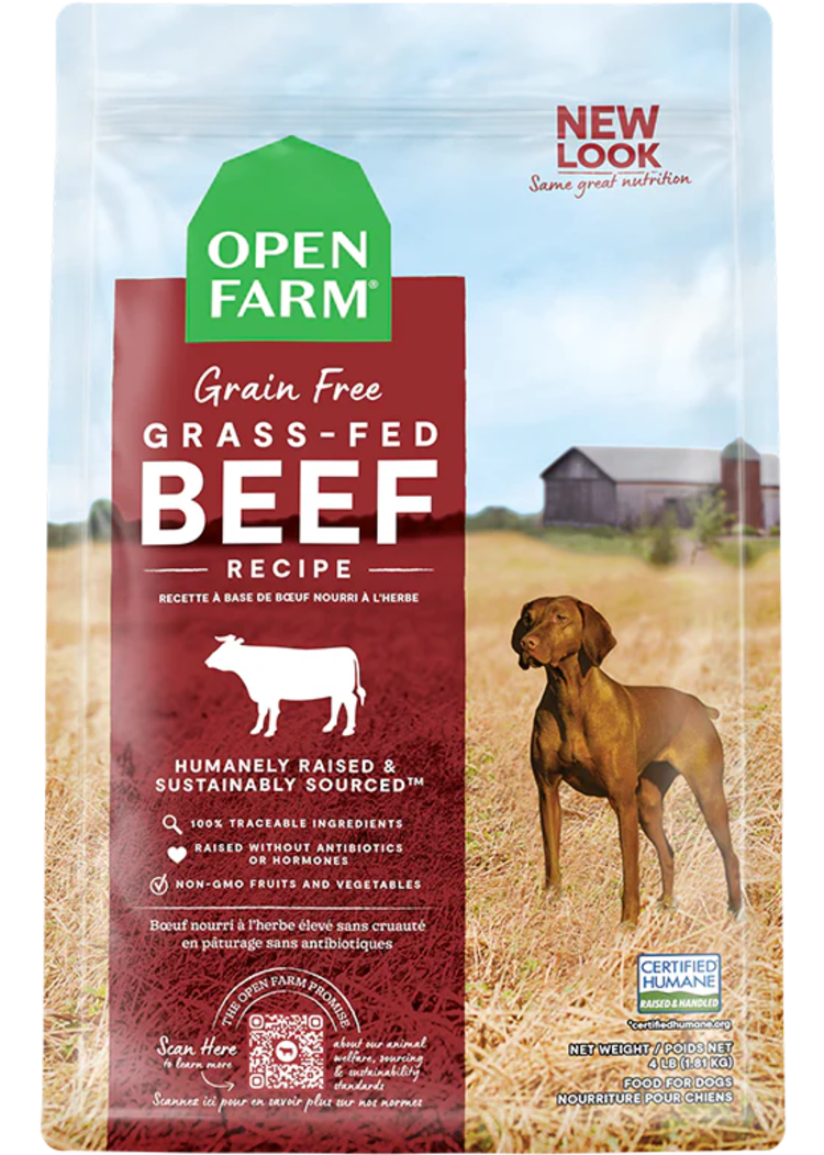 Open Farm Open Farm Grass-Fed Beef Recipe for Dogs