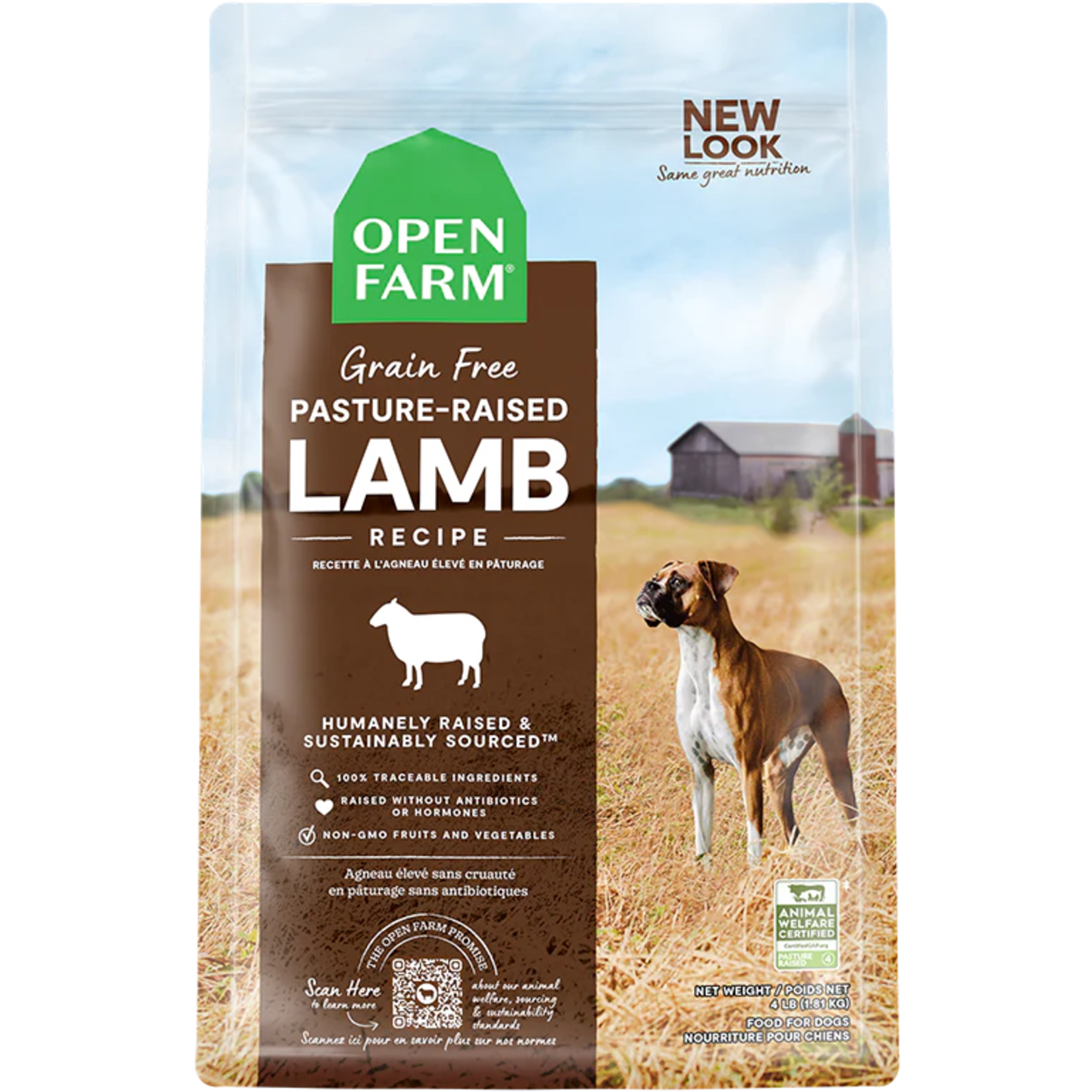 Open Farm Open Farm Pasture-Raised Lamb Recipe for Dogs