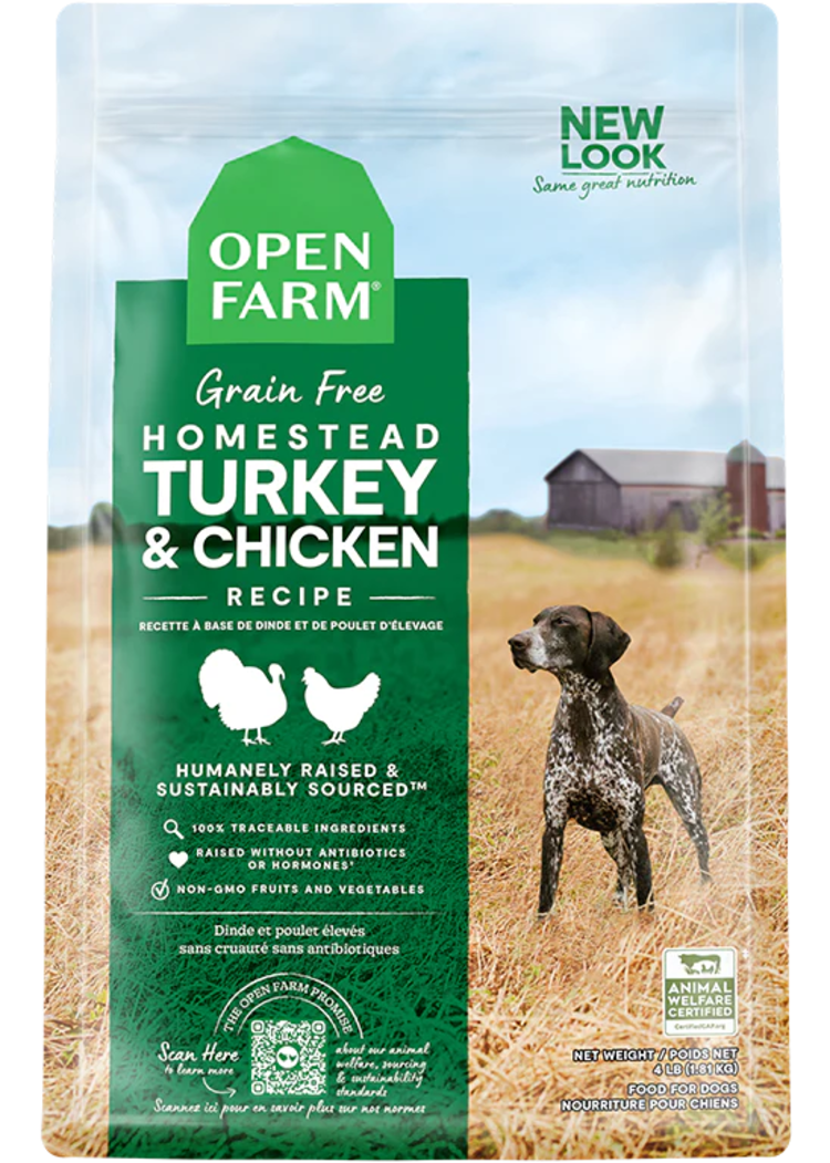Open Farm Open Farm Homestead Turkey & Chicken Recipe for Dogs