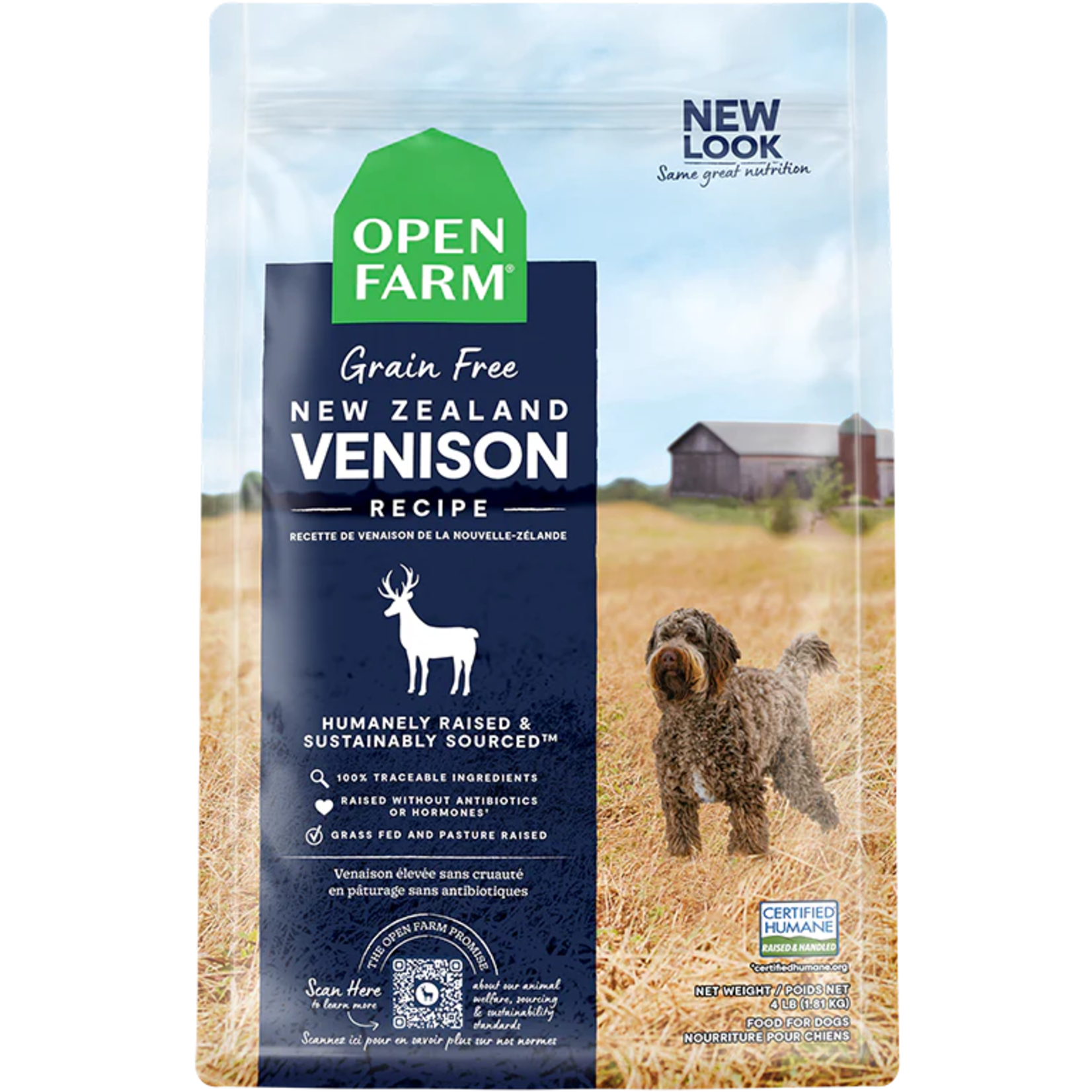 Open Farm Open Farm New Zealand Venison Recipe for Dogs
