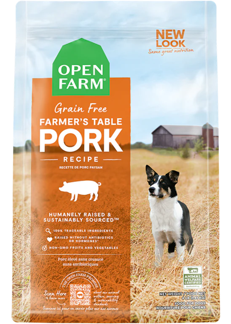 Open Farm Open Farm Farmer's Table Pork Recipe for Dogs