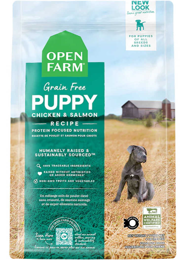 Open Farm Open Farm Puppy Chicken & Salmon Recipe for Dogs