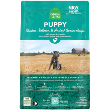 Open Farm Open Farm Puppy Chicken, Salmon & Ancient Grains Recipe for Dogs