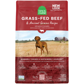 Open Farm Open Farm Grass-Fed Beef & Ancient Grains Recipe for Dogs