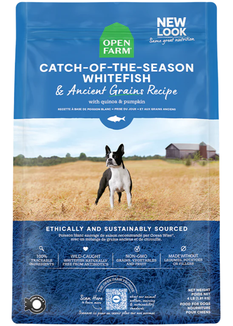 Open Farm Open Farm Catch-of-the-Season Whitefish & Ancient Grains Recipe for Dogs