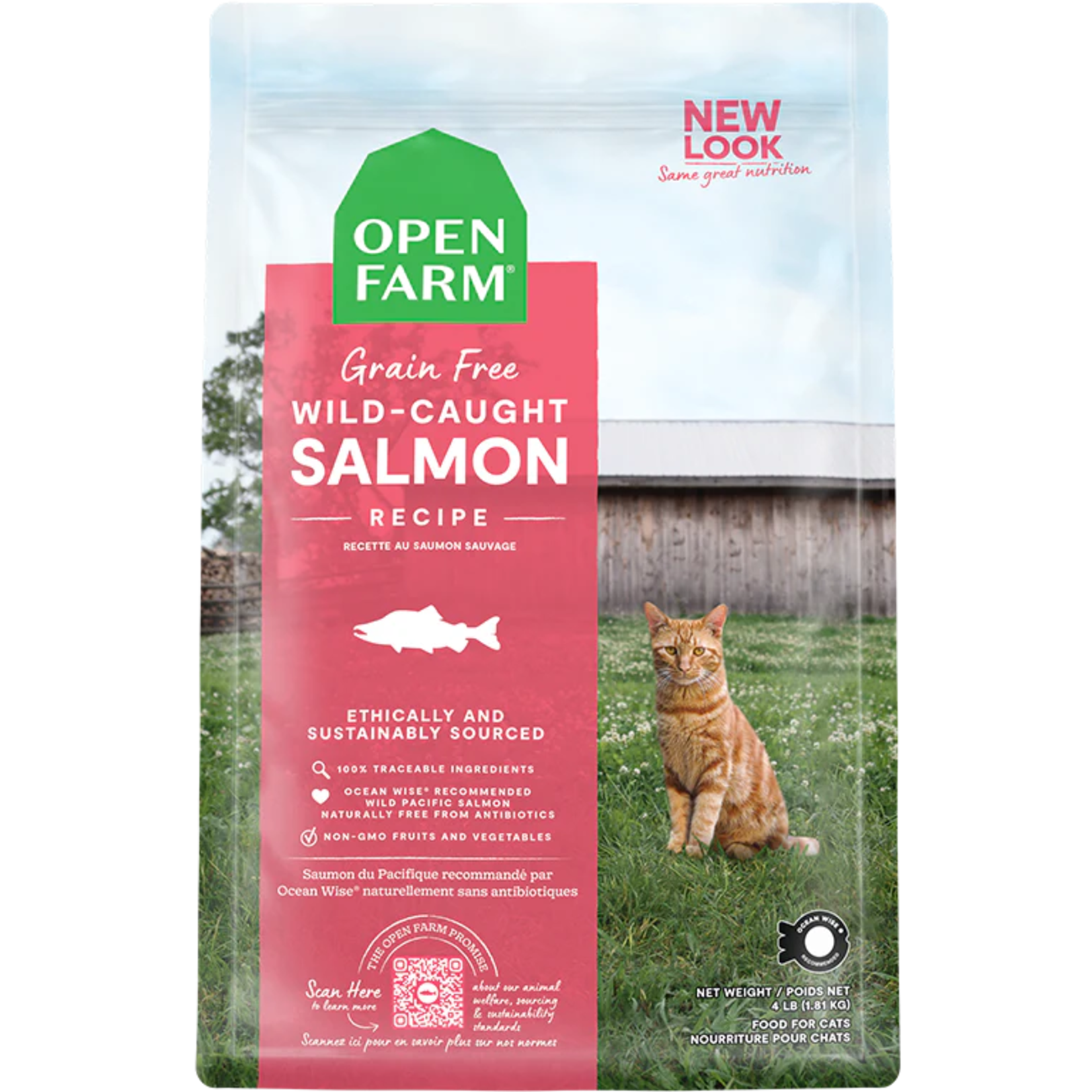 Open Farm Open Farm Wild-Caught Salmon Recipe for Cats