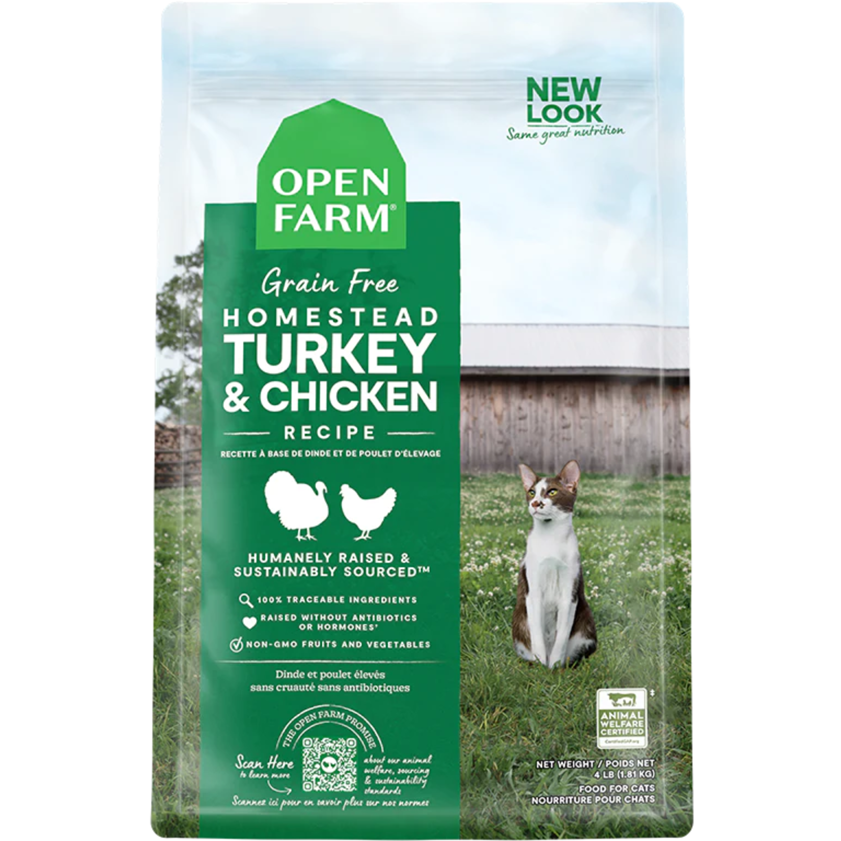Open Farm Open Farm Homestead Turkey & Chicken Recipe for Cats