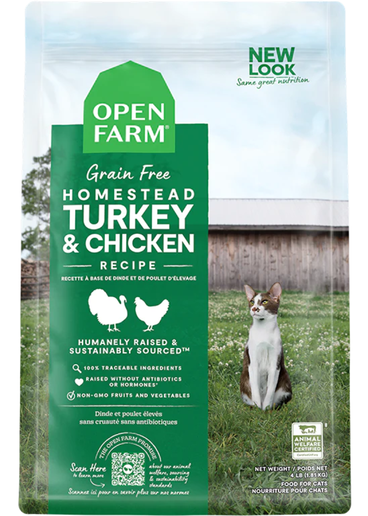 Open Farm Open Farm Homestead Turkey & Chicken Recipe for Cats