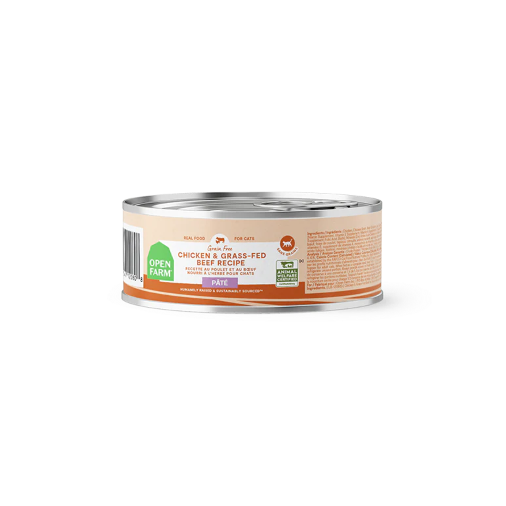 Open Farm Open Farm Paté - Chicken & Grass-Fed Beef Recipe for Cats