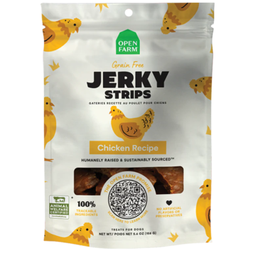 Open Farm Open Farm Grain Free Jerky Strips - Chicken Recipe