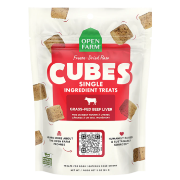 Open Farm Open Farm Freeze-Dried Raw Cubes - Beef Liver