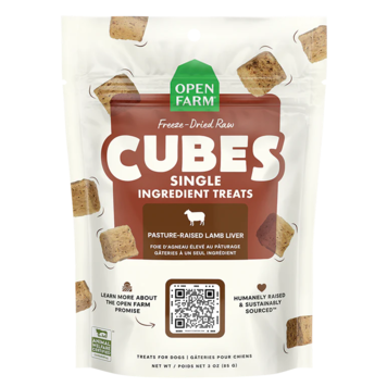 Open Farm Open Farm Freeze-Dried Raw Cubes - Lamb Liver