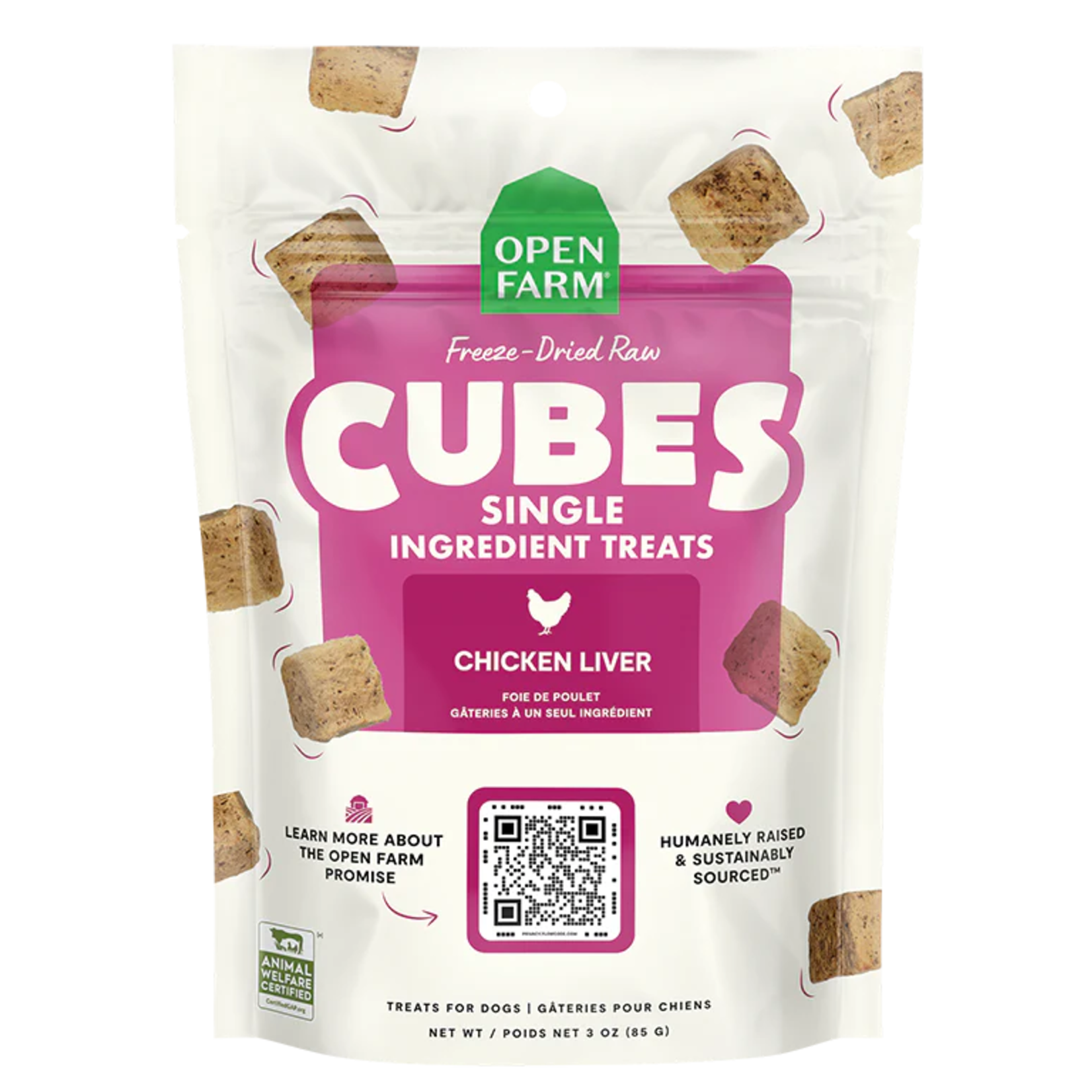 Open Farm Open Farm Freeze-Dried Raw Cubes - Chicken Liver
