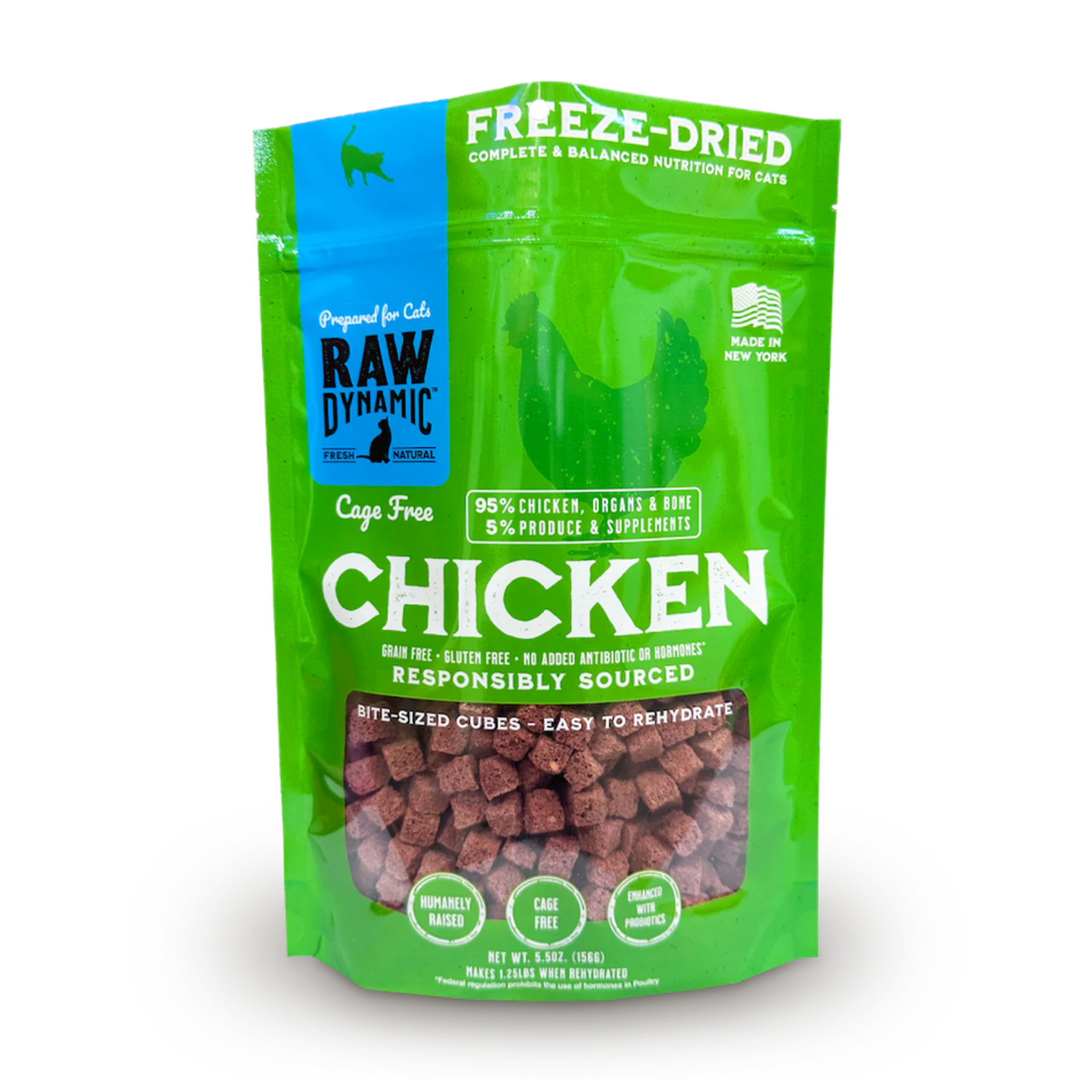 Raw Dynamic Raw Dynamic Freeze-Dried Cage Free Chicken Formula for Cats