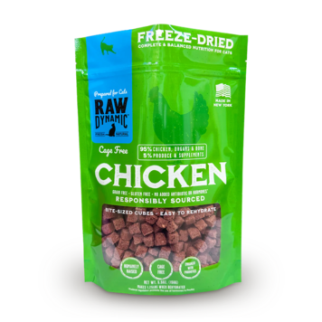 Raw Dynamic Raw Dynamic Freeze-Dried Cage Free Chicken Formula for Cats