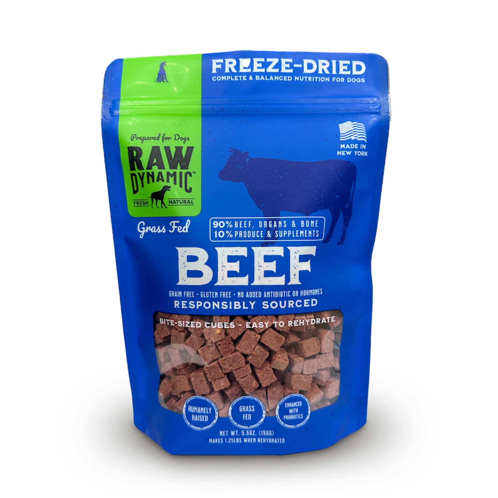 Raw Dynamic Raw Dynamic Freeze-Dried Grass Fed Beef Formula for Dogs