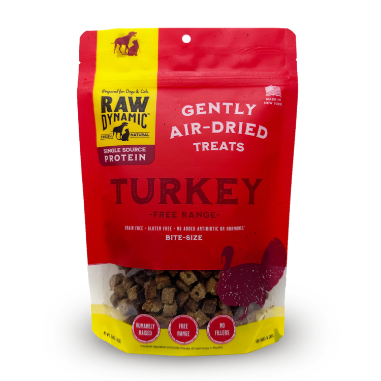 Raw Dynamic Raw Dynamic Free Range Turkey Air-Dried Treats